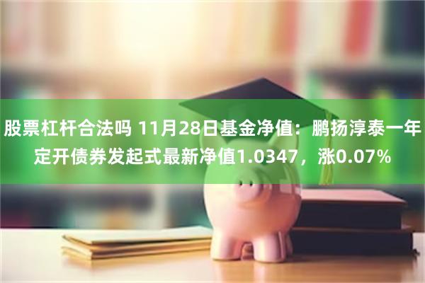 股票杠杆合法吗 11月28日基金净值：鹏扬淳泰一年定开债券发起式最新净值1.0347，涨0.07%